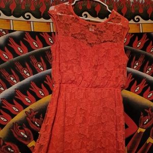 Adorable Paper doll lace baby doll dress..